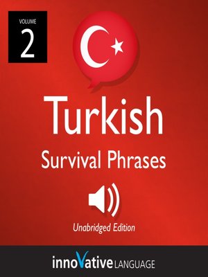 cover image of Learn Turkish: Turkish Survival Phrases, Volume 2